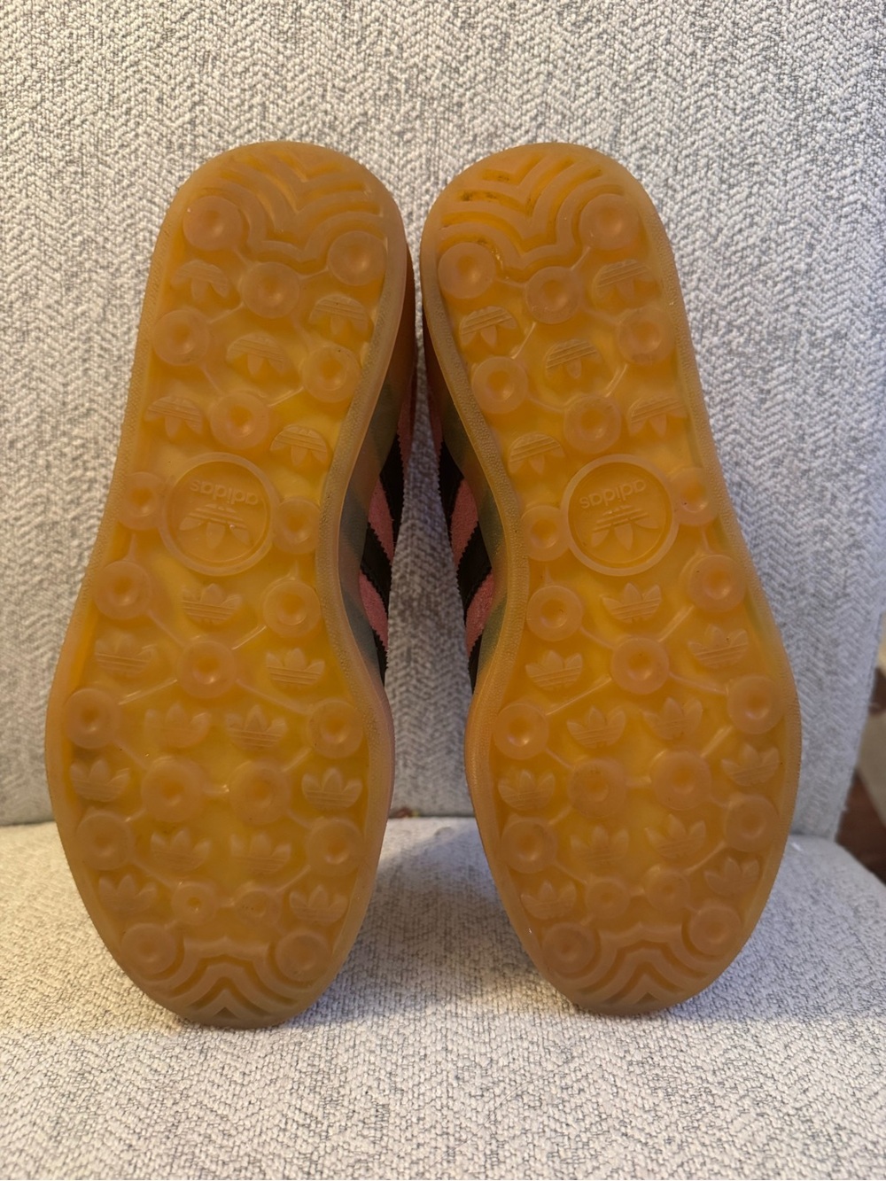 Adidas Gazelle Pink Suede Sneakers - Picture 5 of 8